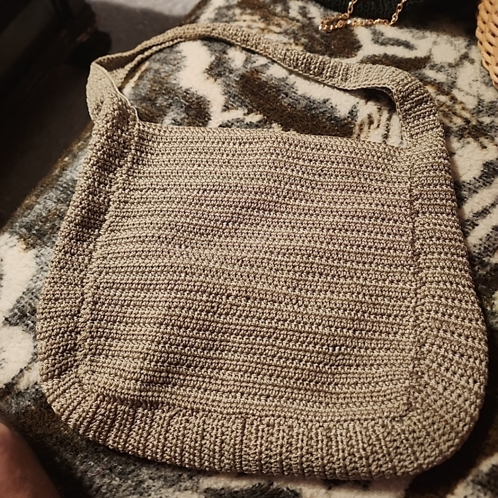 Old Navy Purse Beige In Color 12x12